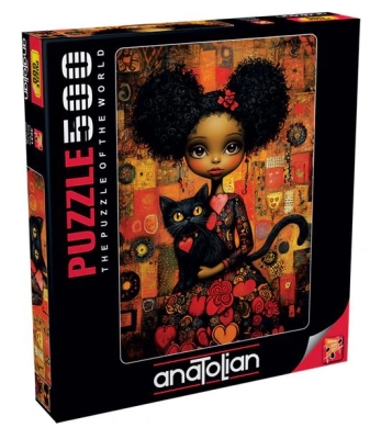 Пъзел Anatolian - Черна Котка, 500 части