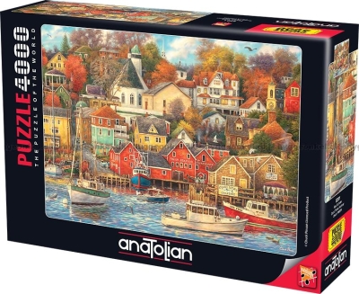 Пъзел Anatolian - Уютното пристанище, 4000 части