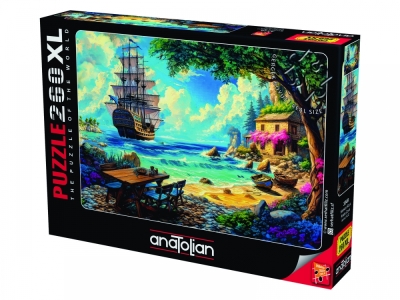 Пъзел Anatolian - Пиратски залив, 260 XL части