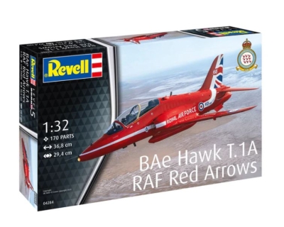 Сглобяем модел Revell - Изтребител BAe Hawk T.1A RAF Red Arrows, 170 части