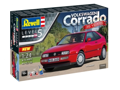 Сглобяем модел Revell - VW Corrado, 35 години