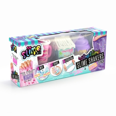 Творчески комплект Canal Toys - So Slime, Слайм шейкър, 3 броя, асортимент