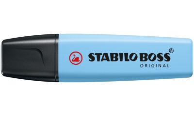 Текст маркер Stabilo - Boss Original Pastel, Син