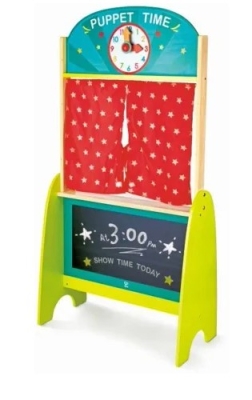 Дървена играчка Hape - Куклен театър