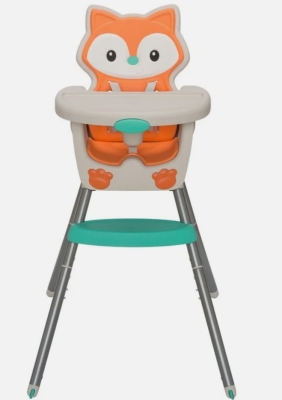 Столче за хранене 4 в 1 Infantino - Лисица