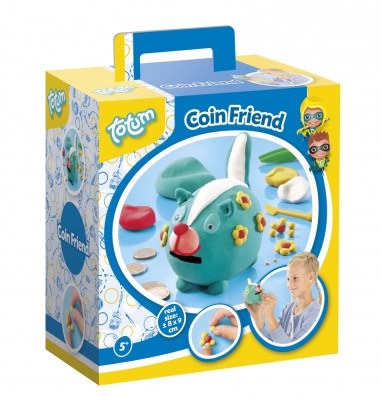 Творчески комплект Totum - Направи си сам, Касичка с моделин