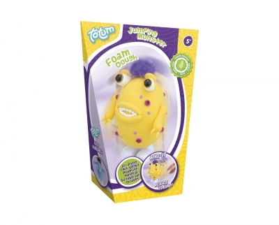 Творчески комплект Totum - Направи си сам, Жълто чудовище