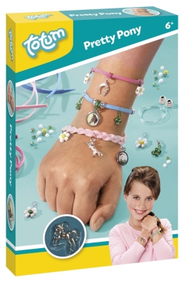Творчески комплект Totum - Направи си сам гривни с понита