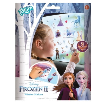 Творчески комплект Totum - Frozen, Стикери за стъкло