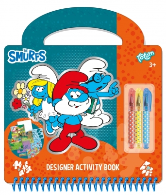 Книжка с активности Totum - Smurfs