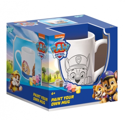 Творчески комплект Totum - Paw Patrol, Направи си сам чаша