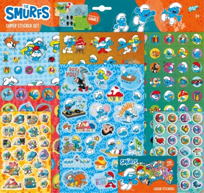 Комплект стикери Totum - Smurfs