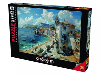 Пъзел Anatolian - Селото край морето, 1000 части