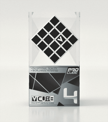 Кубче за редене V-Cube - 4 White Flat
