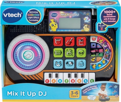 Интерактивна играчка Vtech - DJ Пулт, Черен