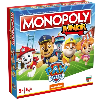 Настолна игра Winning Moves - Monopoly, Пес Патрул