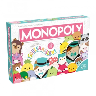 Настолна игра Winning Moves - Monopoly, Squishmallows