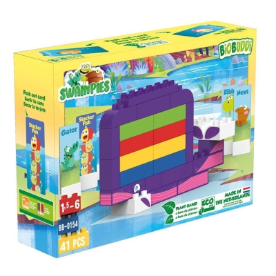 Конструктор BioBuddi - Swampies, Речно творение, 41 части