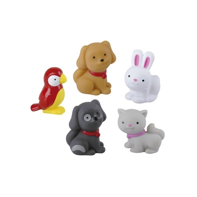 Комплект играчки Eurekakids - Домашни любимци, 5 броя