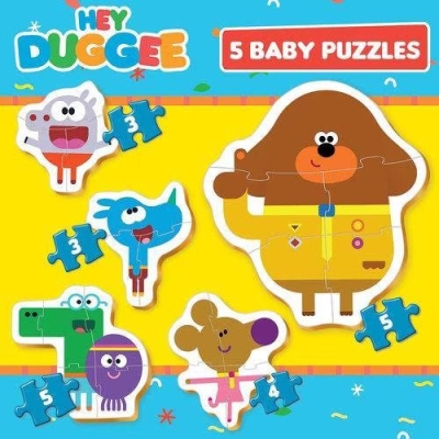 Бебешки пъзел 5 в 1 Educa - Hey Duggee