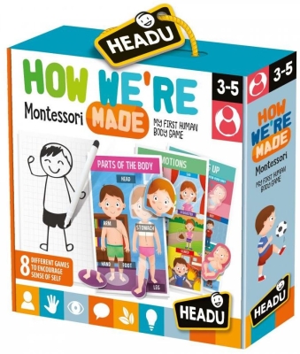 Образователна игра Headu - Да научим частите на тялото