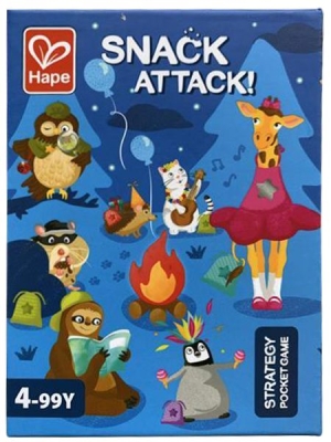 Игра с карти Hape - Snack Attack