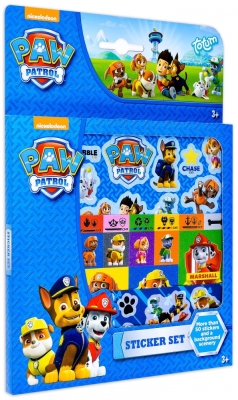 Комплект стикери Totum - Paw Patrol, 50 броя
