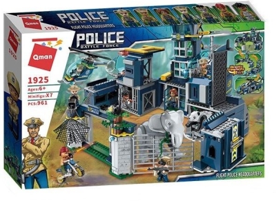 Конструктор Qman - Полицейско управление, 961 части