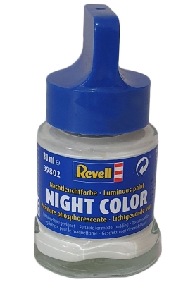Хоби аксесоар Revell - Фосфоресцираща боя, Night Color, 30 ml