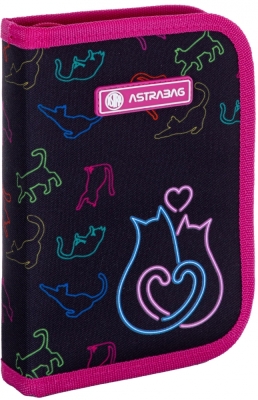 Ученически несесер с пособия Astra - Котешка любов