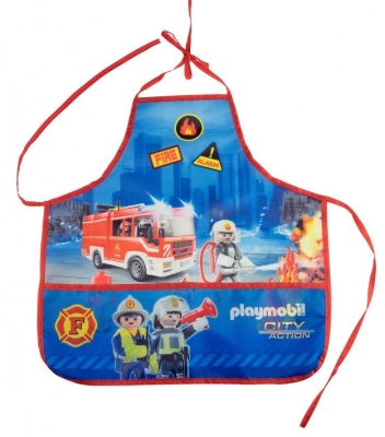 Детска престилка Astra - Playmobil, Синя