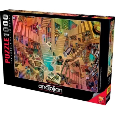 Пъзел Anatolian - Библиотека, 1000 части