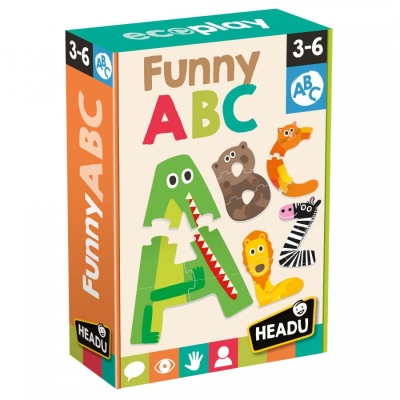Образователна игра Headu - Montessori, Funny Abc