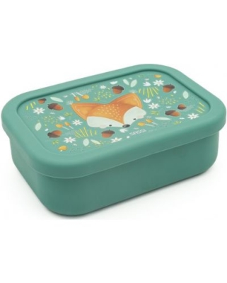 Силиконова кутия за храна Sassi - Лисица