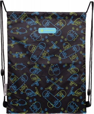 Спортна торба Astra - Скейтборди, Неон