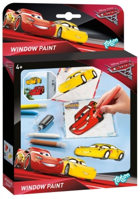 Творчески комплект Totum - Cars 3, Стикери за стъкло