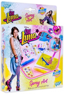 Творчески комплект Totum - Soy Luna, Декорирай сам със спрей писалки