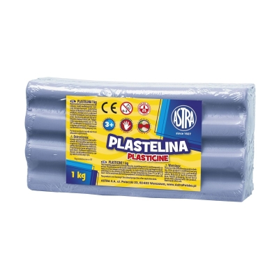 Пластилин Astra - Син, 1 кg