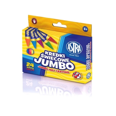 Восъчни пастели Astra - 24 цвята