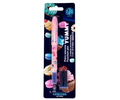 Писалка Astra - Yummy, С 3 пълнителя