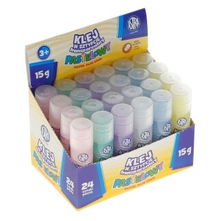 Прозрачно пастелно лепило - Astra, 15g, асортимент