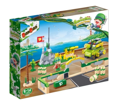 Конструктор BanBao - Пол Пол Бинг, Тренировъчна площадка, 397 части