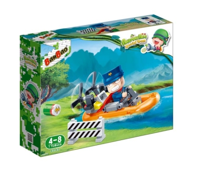 Конструктор BanBao - Пол Пол Бинг, Морски патрул, 42 части