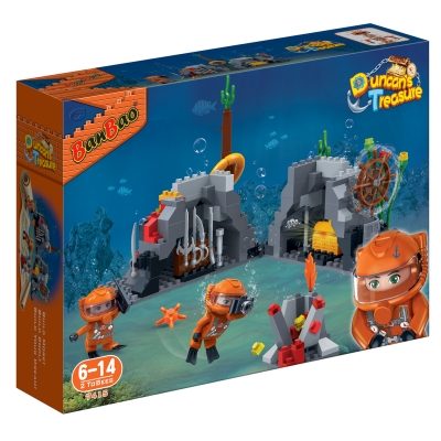 Конструктор BanBao - Съкровището на Дънкан, Откриване на съкровище, 237 части