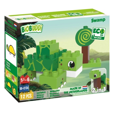 Конструктор BioBuddi - Костенурка, 12 части