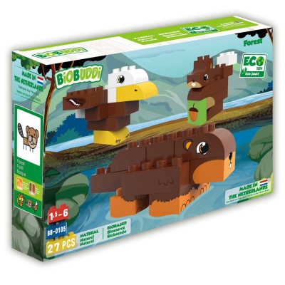 Конструктор BioBuddi - В гората, 27 части