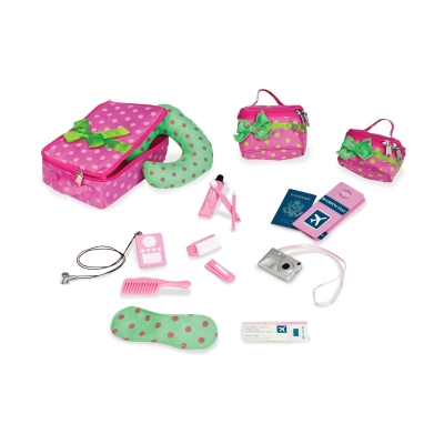 Комплект за кукли Battat - Our Generation, Аксесоари за пътуване