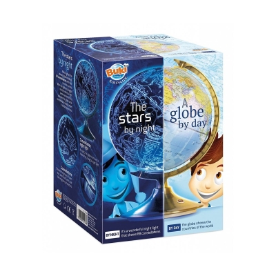 Интерактивна играчка Buki France - Глобус, Ден и Нощ