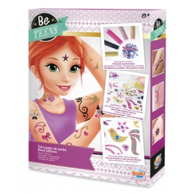 Творчески комплект Buki France - Направи си сам перлени татуировки