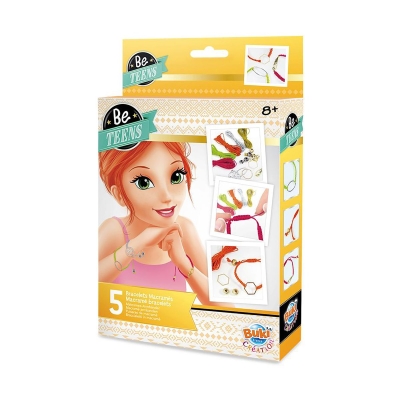 Творчески комплект Buki France - Направи си сам гривни от Макраме